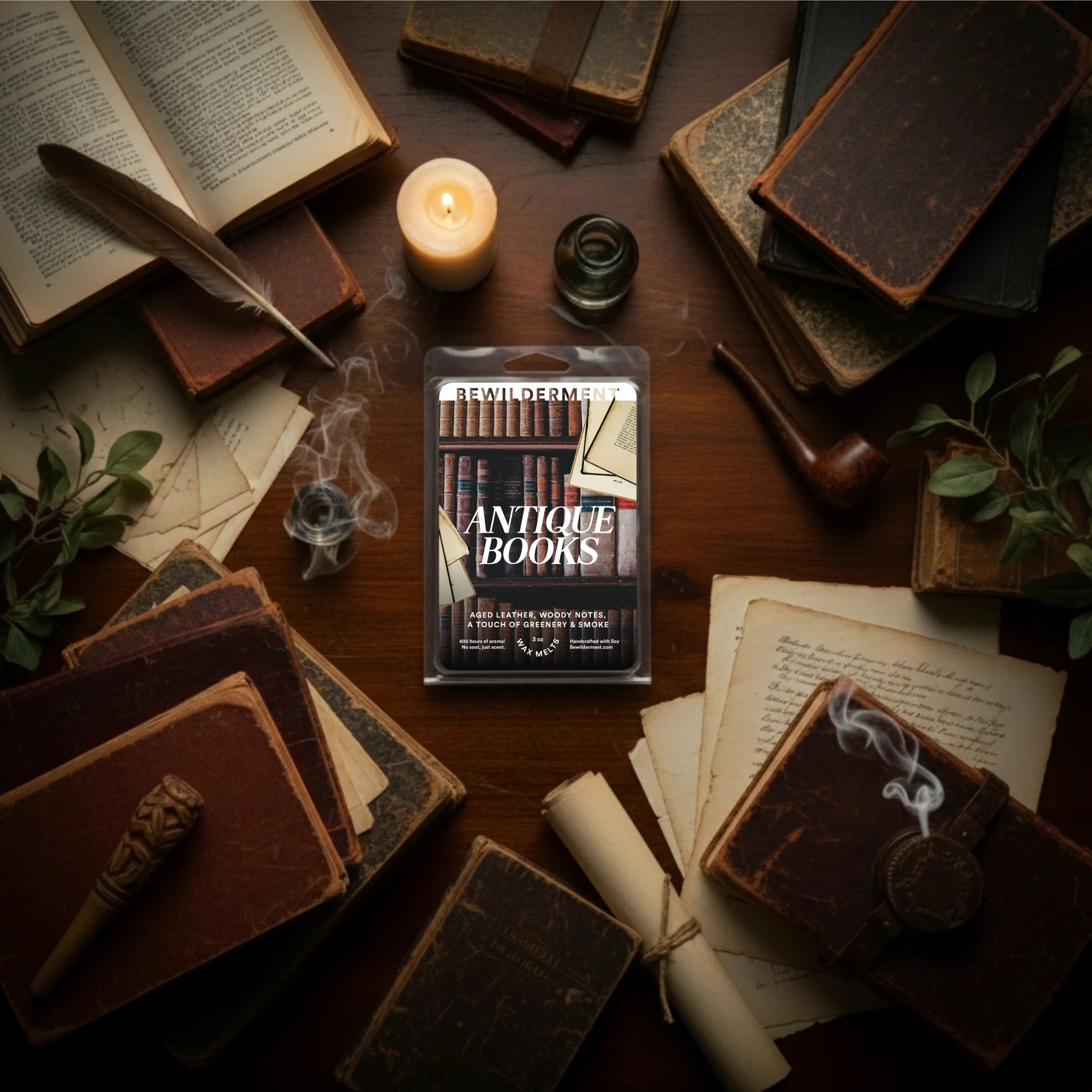 Antique Book Smell Wax Melts - Image 2