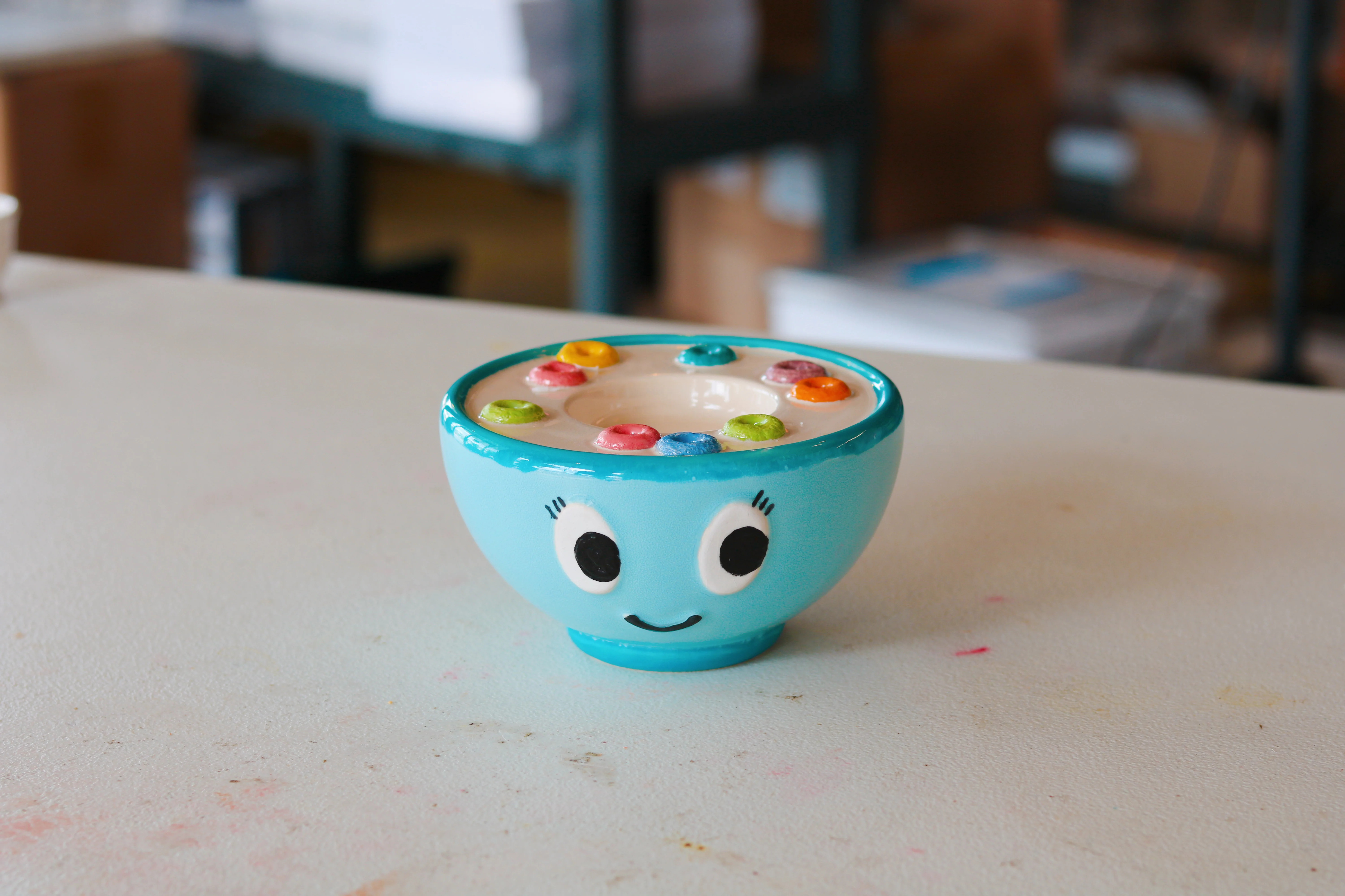Frootie Loopers Tealight Warmer — by Disco Dirt Studios - Image 3