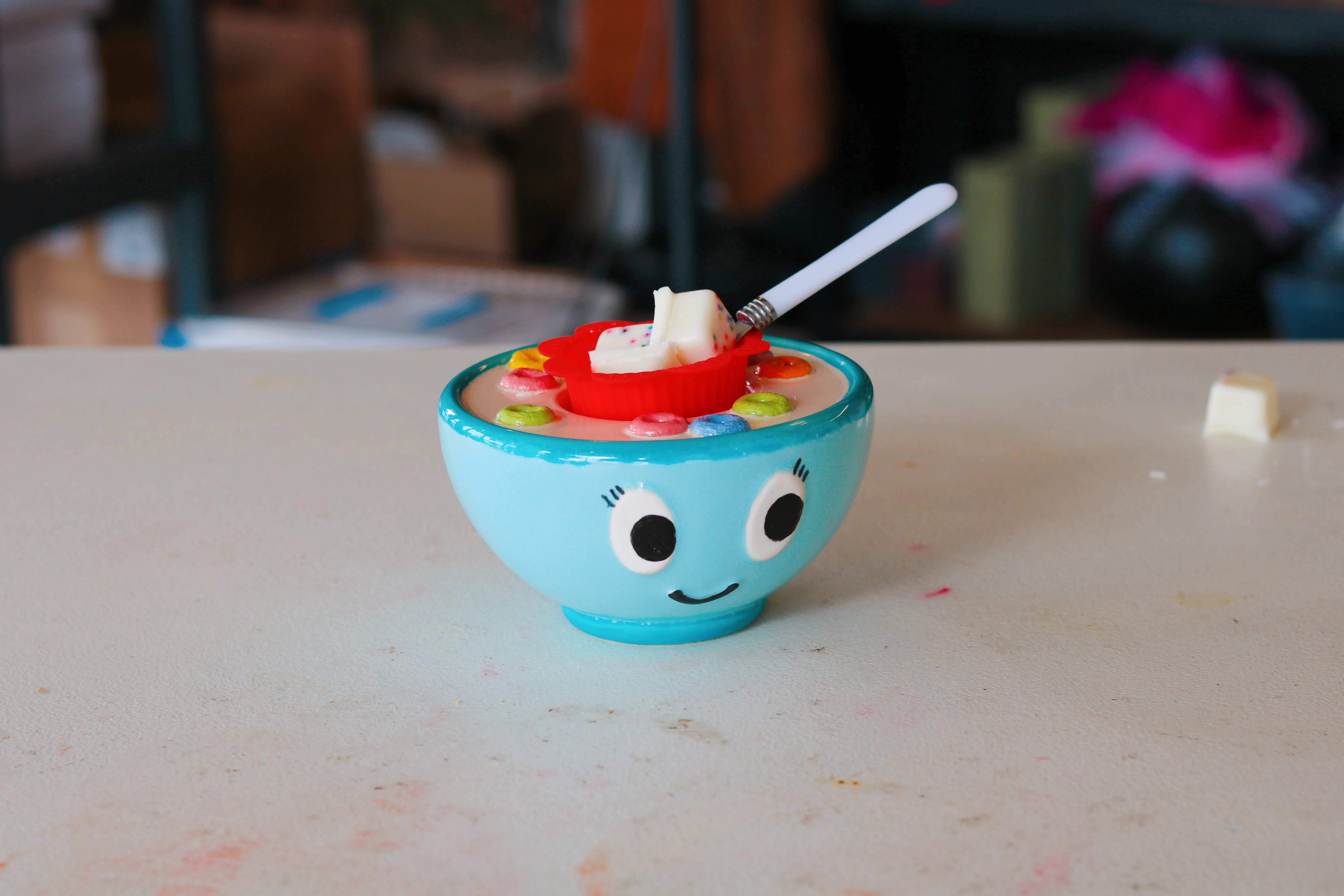 Frootie Loopers Tealight Warmer — by Disco Dirt Studios - Image 4