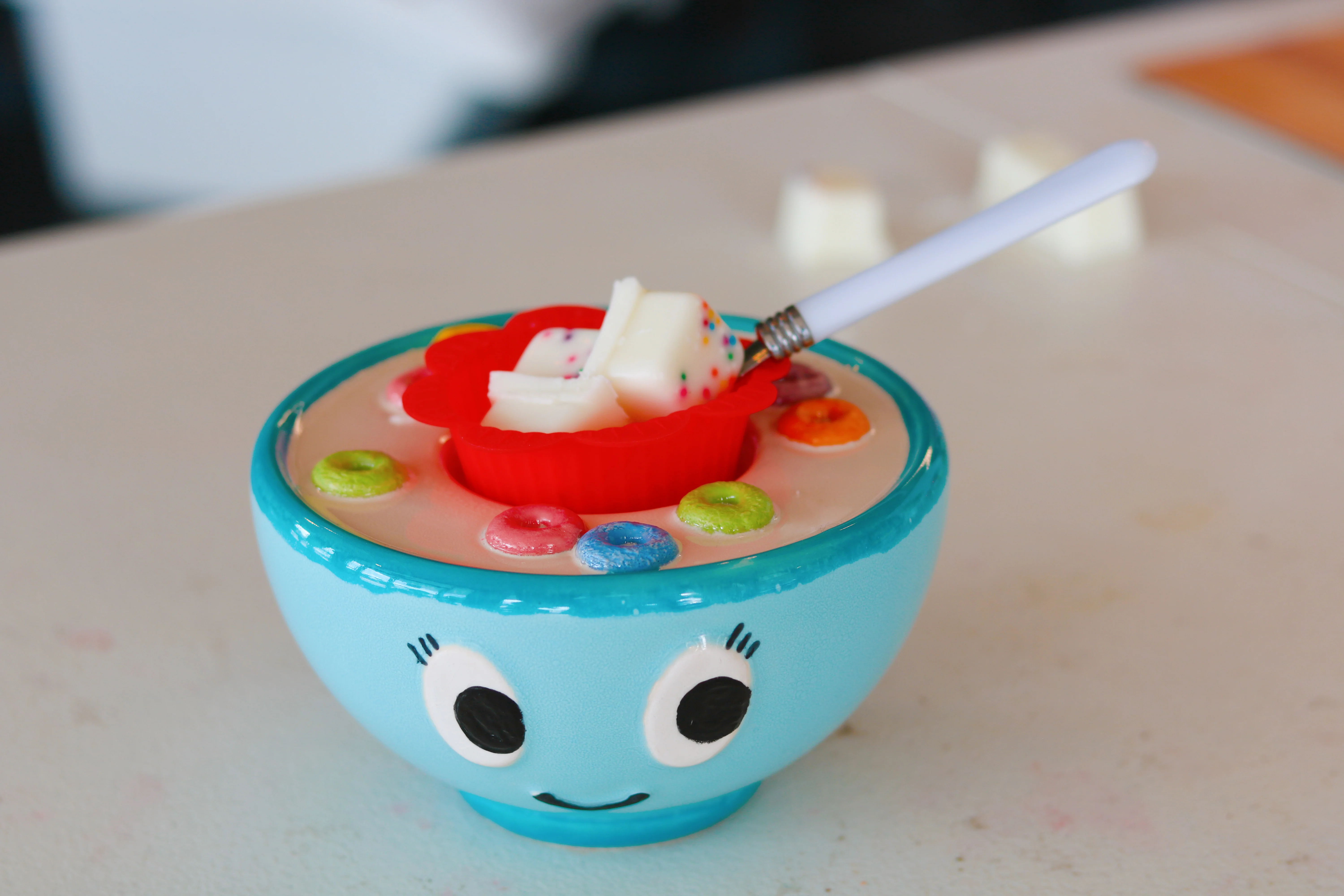 Frootie Loopers Tealight Warmer — by Disco Dirt Studios - Image 6