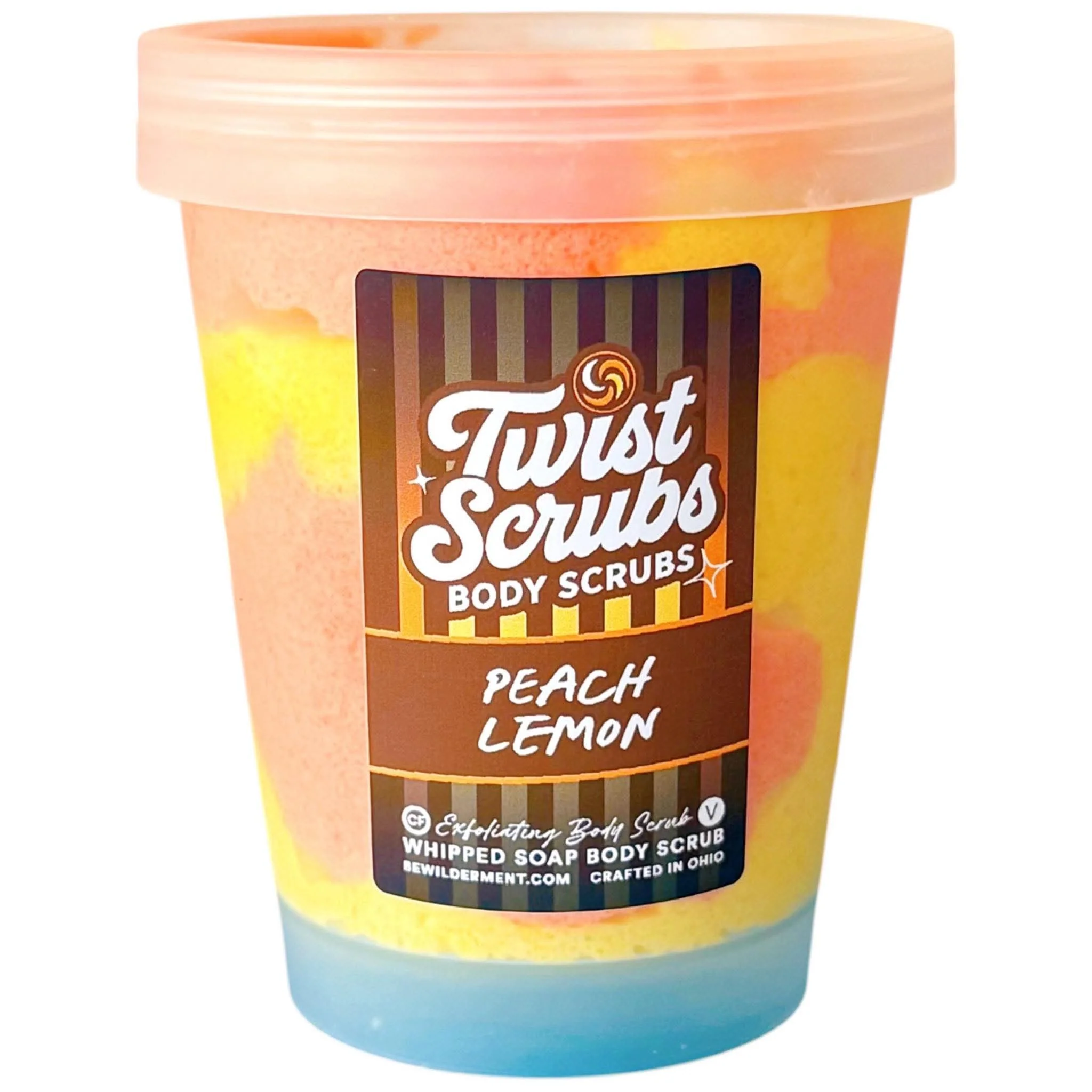 Peach + Lemon Twist Scrub