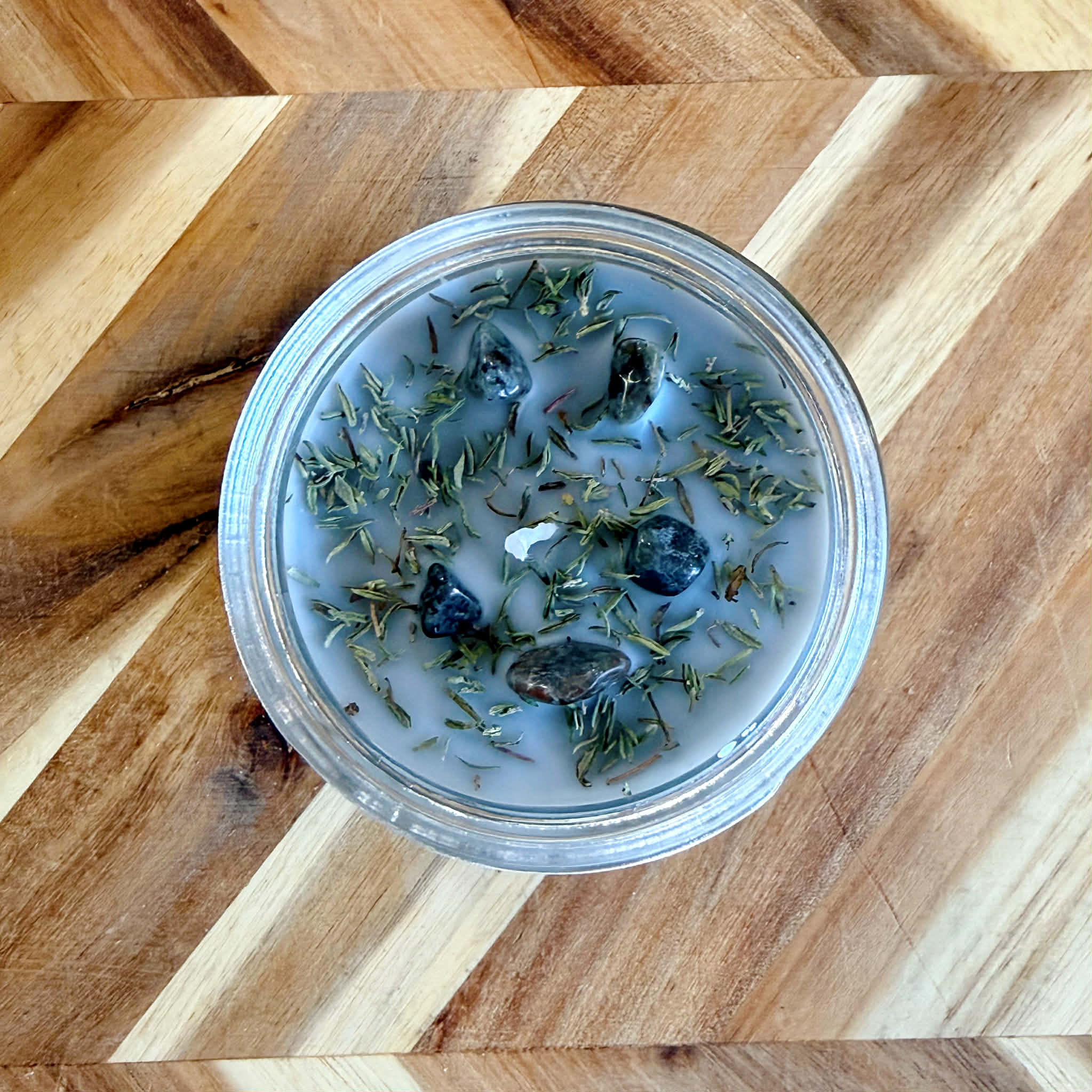 Spell For Protection - 8 oz Glass Candle - Image 5