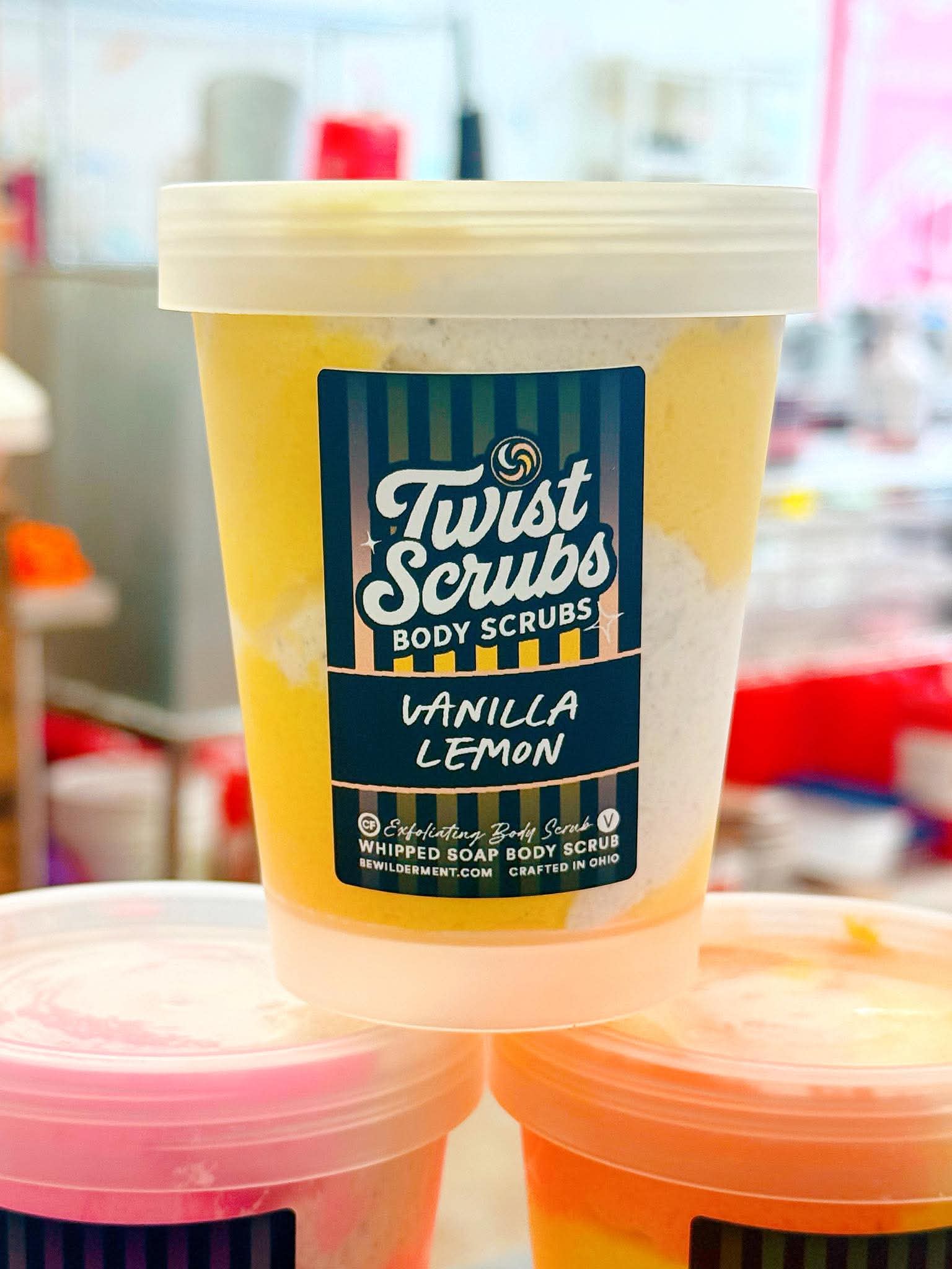 Vanilla + Lemon Twist Scrub - Image 2